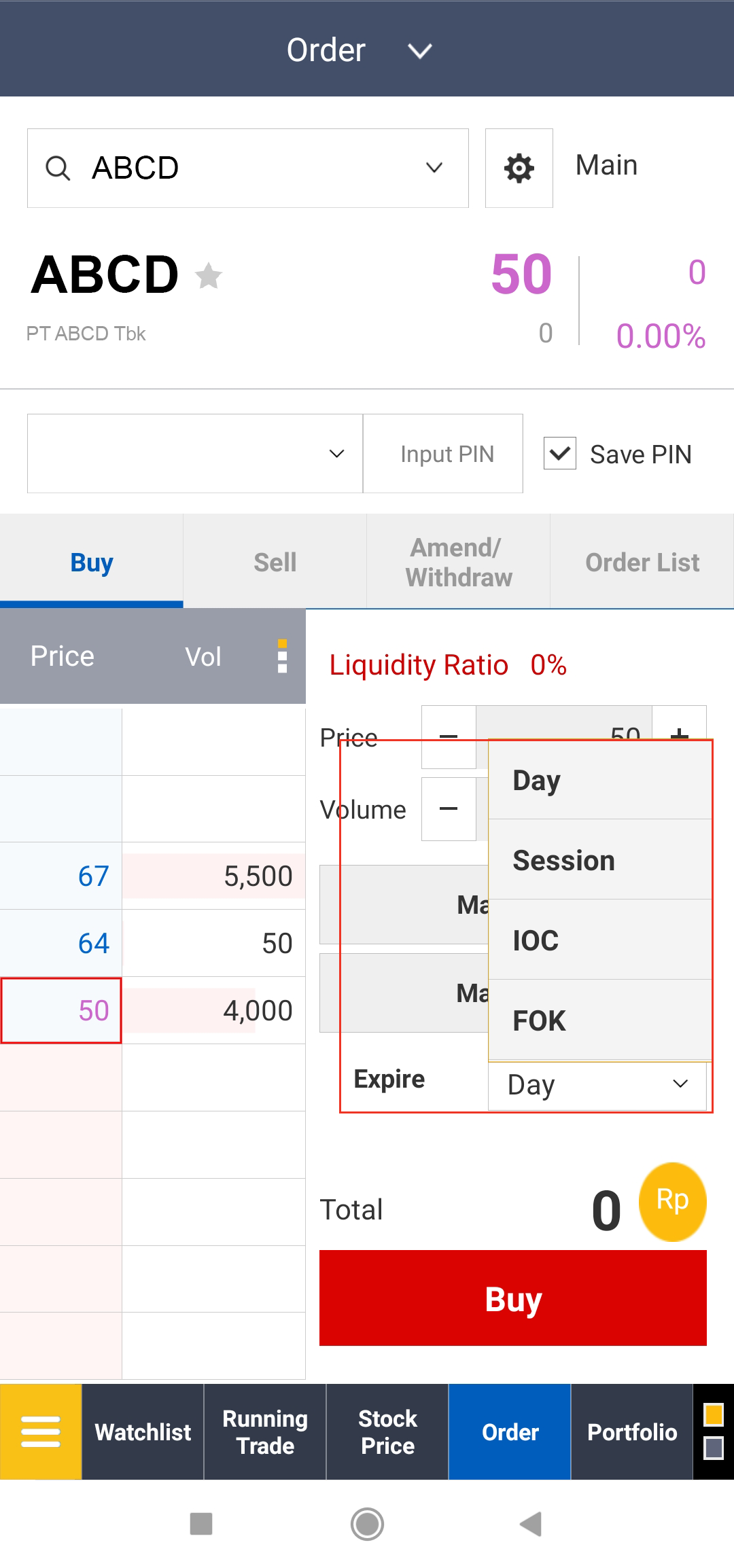 Arti amend dalam saham